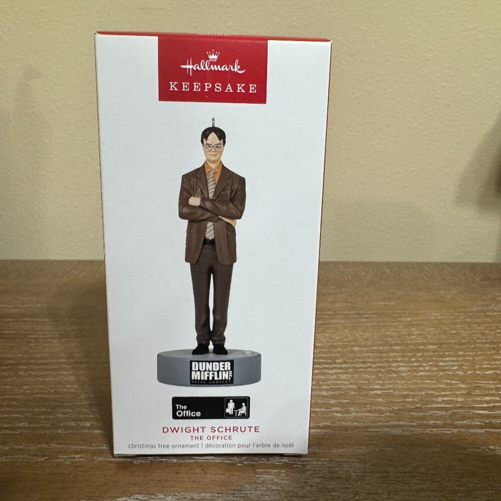 The Office Dwight Schrute Hallmark Keepsake Christmas Ornament 2023 New